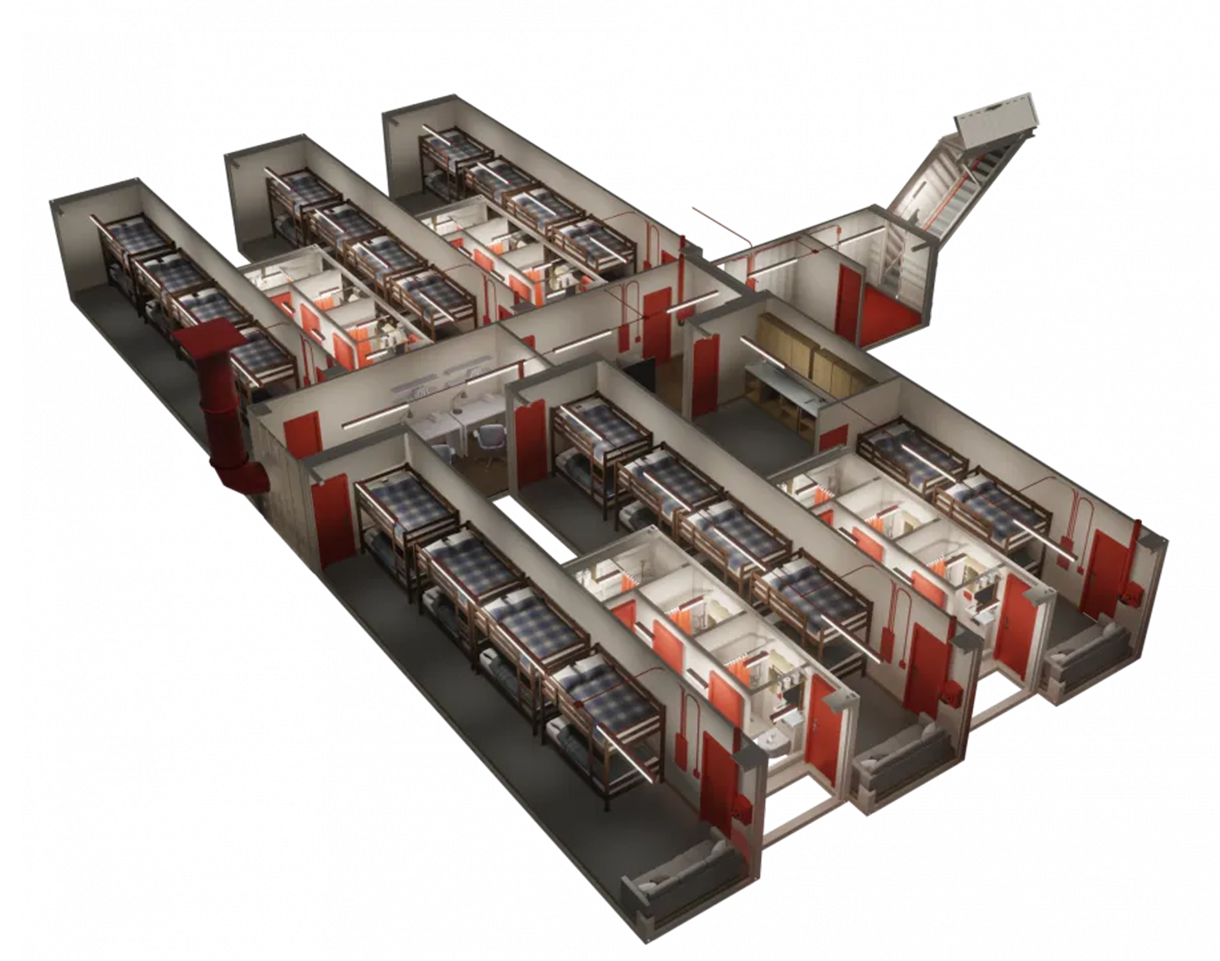 Radiation bunker design and engineering